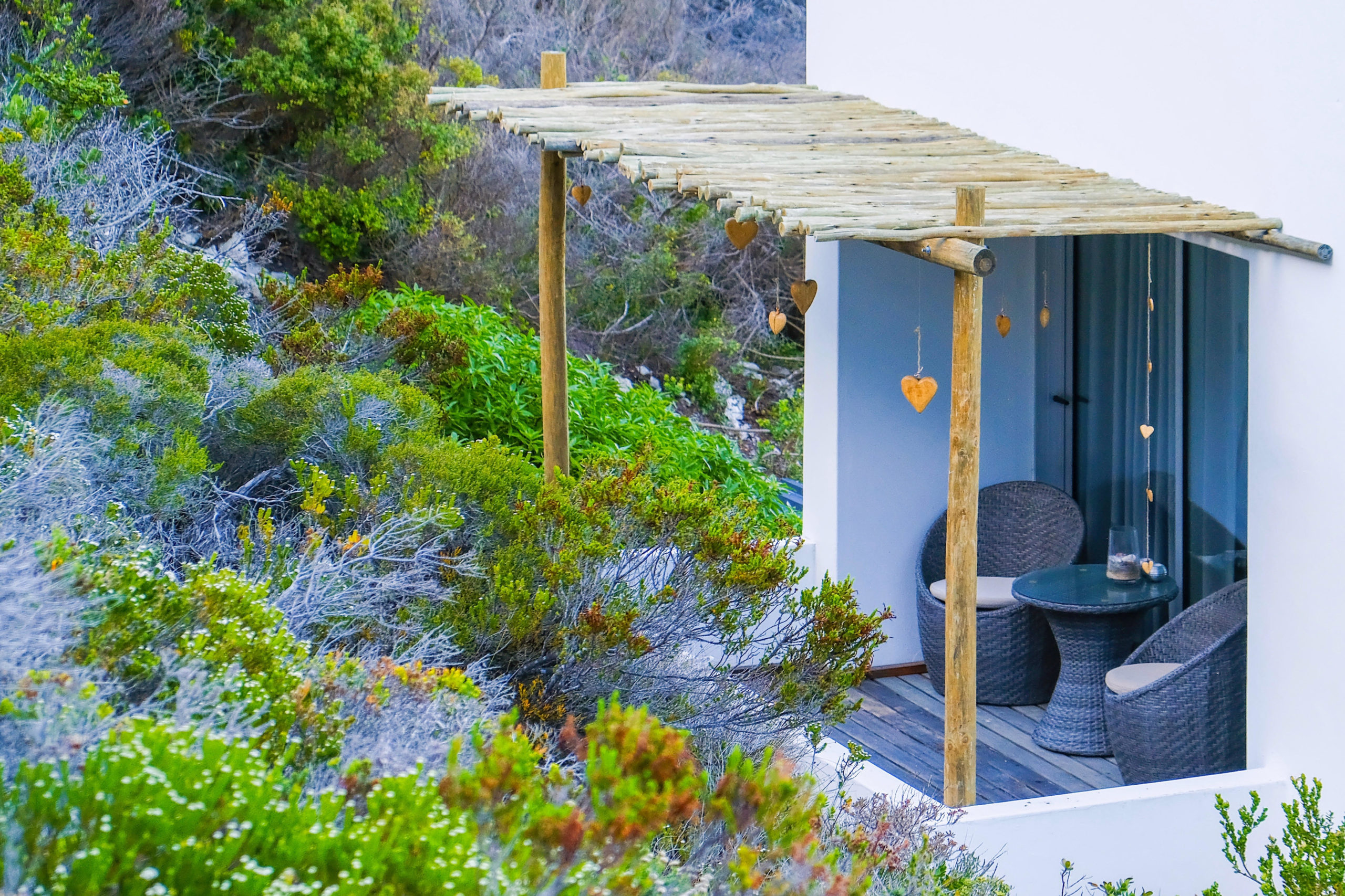 Guest house exterior view