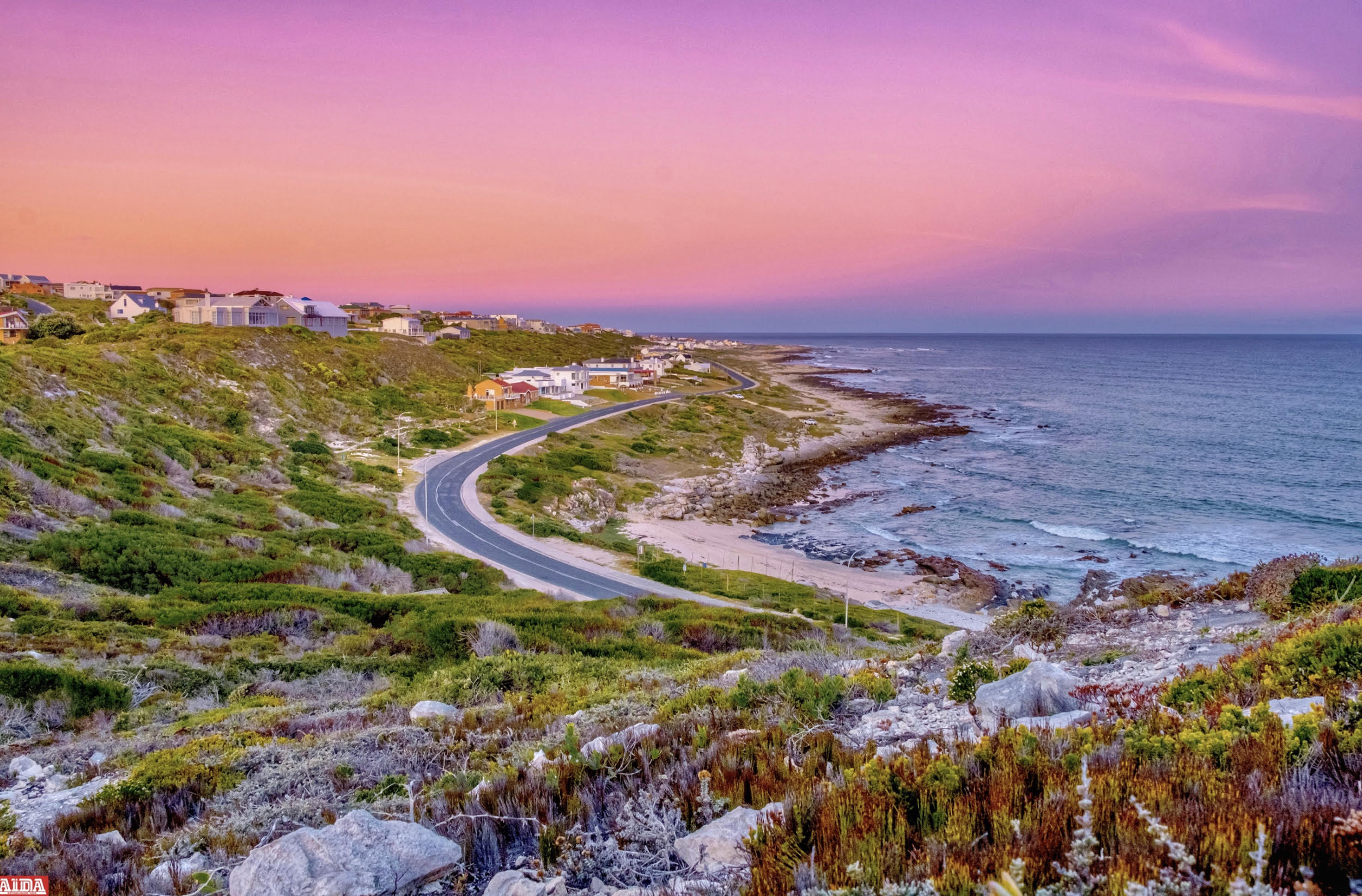 Ocean view at Cape Agulhas